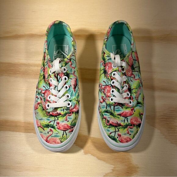 Vans Pink Flamingo Shoes Women’s Size 5 - Picture 5 of 8